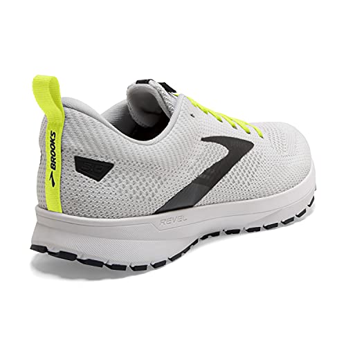 Brooks Revel 5, Zapatillas para Correr Hombre, White/Oyster/India Ink, 43 EU