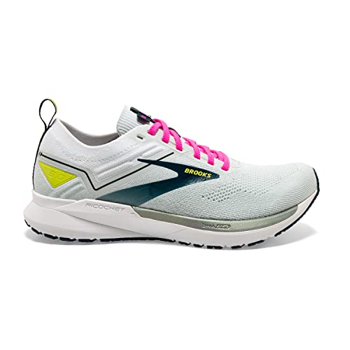 Brooks Ricochet 3, Zapatillas para Correr Mujer, Ice Flow Pink Pond, 42 EU