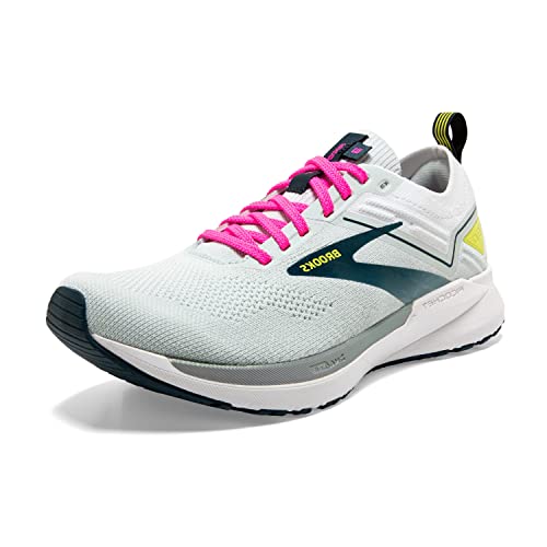 Brooks Ricochet 3, Zapatillas para Correr Mujer, Ice Flow Pink Pond, 42 EU