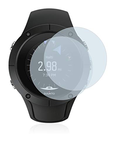 BROTECT Protector Pantalla Compatible con Suunto Spartan Trainer Protector Transparente (2 Unidades) Anti-Huellas