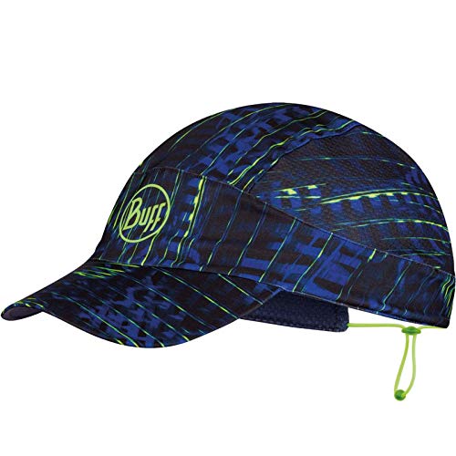 Buff Pack Run Cap Gorra, Unisex-Adult, Blue, One Size