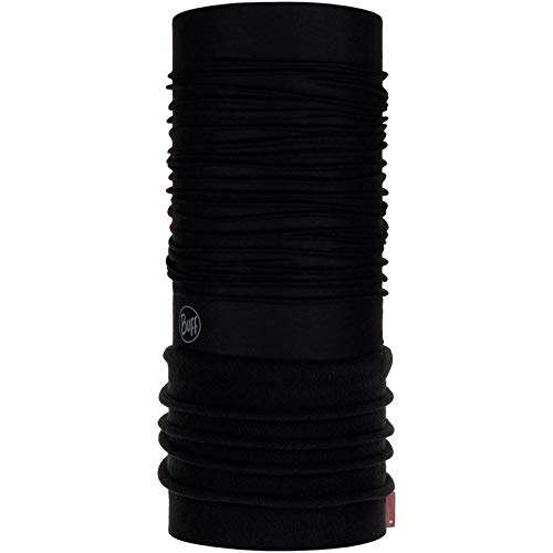 Buff Solid Tubular Polar, Unisex Adulto, Negro, Talla única