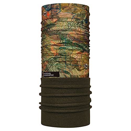 Buff Tubular polar National Geographic ANAWHATA Unisex Talla única, Gris