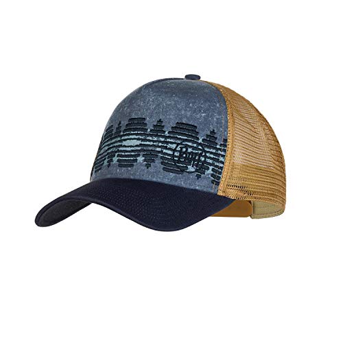 Buff Tzom Gorra Trucker, Hombre, Stone Blue, Talla única