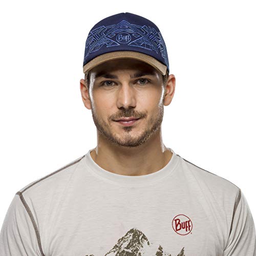 Buff Tzom Gorra Trucker, Hombre, Stone Blue, Talla única