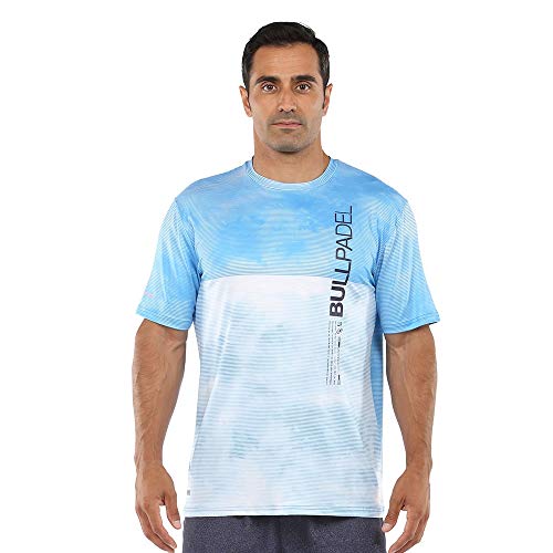 Bull padel Camiseta Modelo BULLPADELITU 073, Azul Claro, M