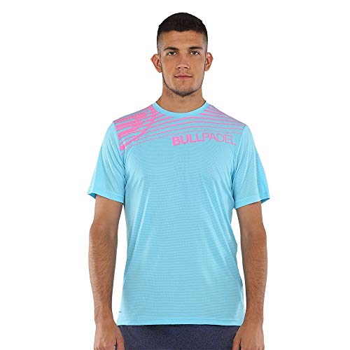 Bull padel Camiseta Modelo Camiseta BULLPADEL Choco 073, Azul Claro