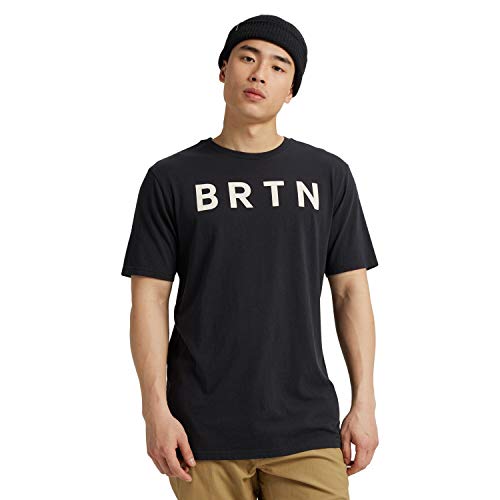 Burton Brtn Camiseta, Hombre, True Black, S