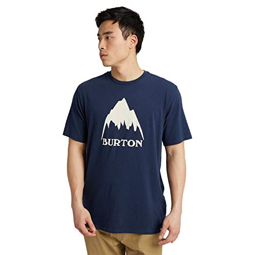 Burton Classic Mountain High Camiseta, Hombre, Dress Blue, XL