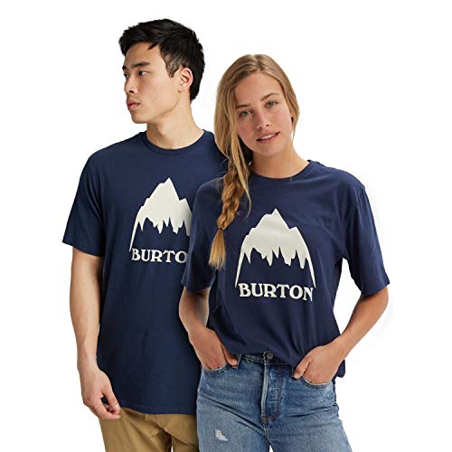 Burton Classic Mountain High Camiseta, Hombre, Dress Blue, XL