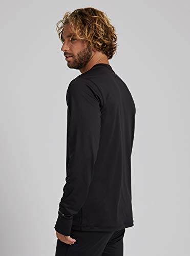 Burton Midweight Camiseta termica, Hombre, True Black, S