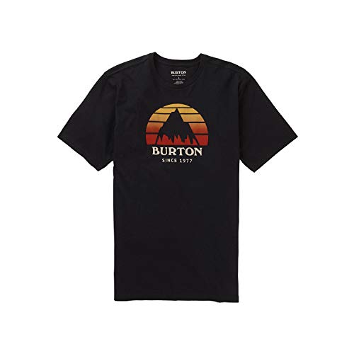 Burton Underhill Camiseta, Hombre, True Black, L