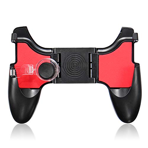 C-FUNN 5-En-1 Snap-On Tipo Controlador De Juego Móvil Gamepad Joystick Botón De Disparo Tirador del Teléfono