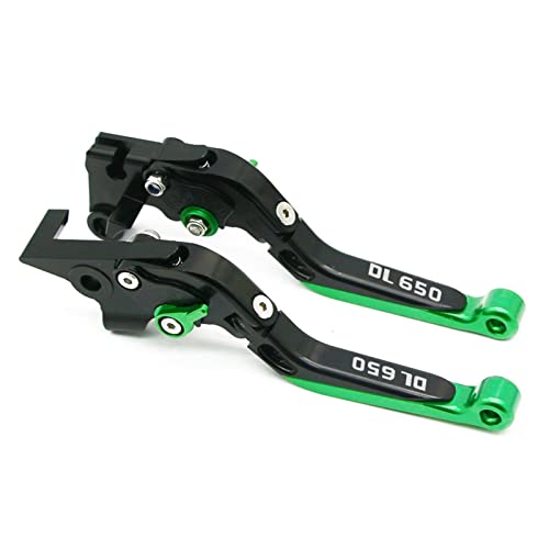 Caballero Manetas De Freno Boutique para Suzuki DL650 V Strom XT 250 Vstrom 650 2011-2019 Palanca De Embrague Retráctil Flexible Difícil De Freno Ajustable Accesorios De Diseño Original (Color : C)