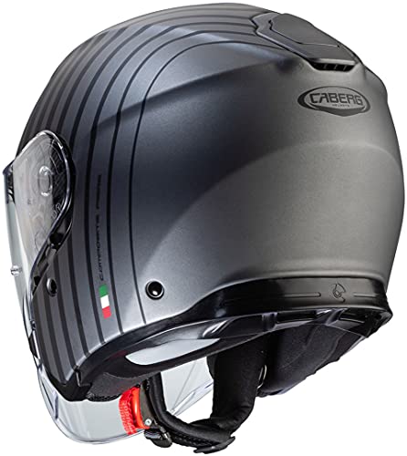 Caberg Casco Flyon Bakari Mate Gun Metal/Black XS Small Negro