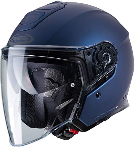 Caberg Casco Flyon Matt Black XL L turquesa