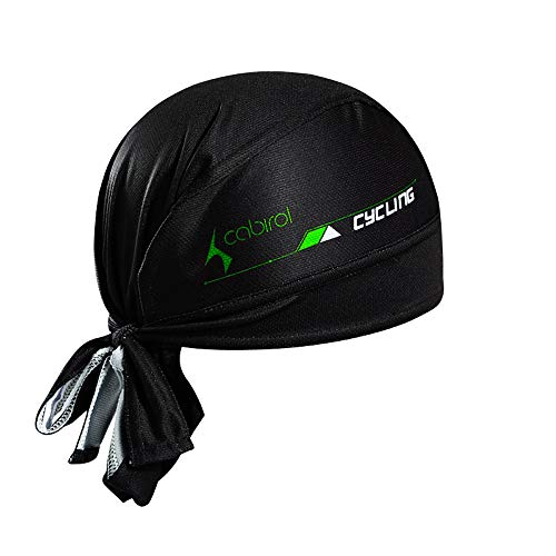 Cabirol Gorro Bandana Ciclismo - Classic (Negro)