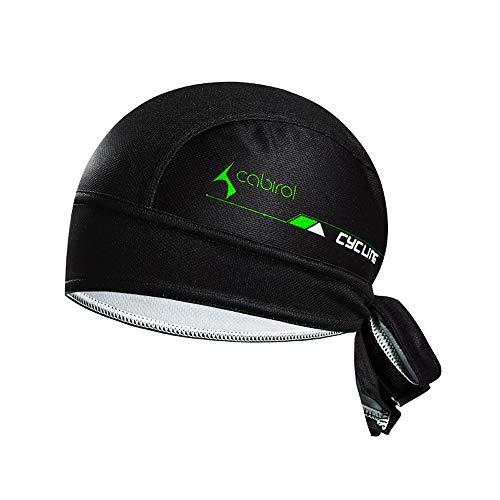 Cabirol Gorro Bandana Ciclismo - Classic (Negro)