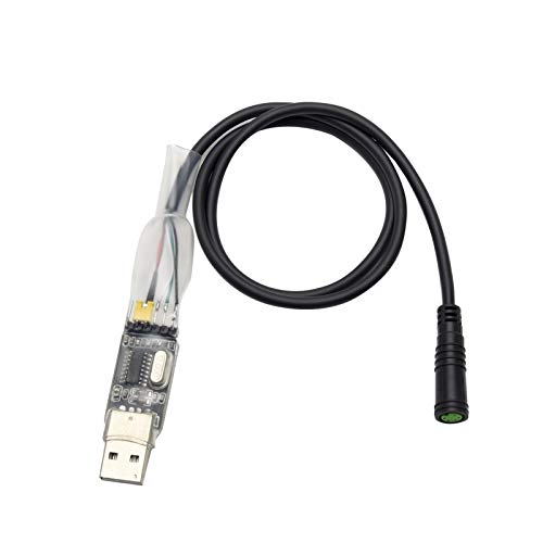 Cable de programación USB para motor Mid Drive para Bafang BBS01 BBS02 BBS03 BBSHD, cambio de parámetros del motor, cable programado por ordenador, motor de bicicleta eléctrico, cable USB