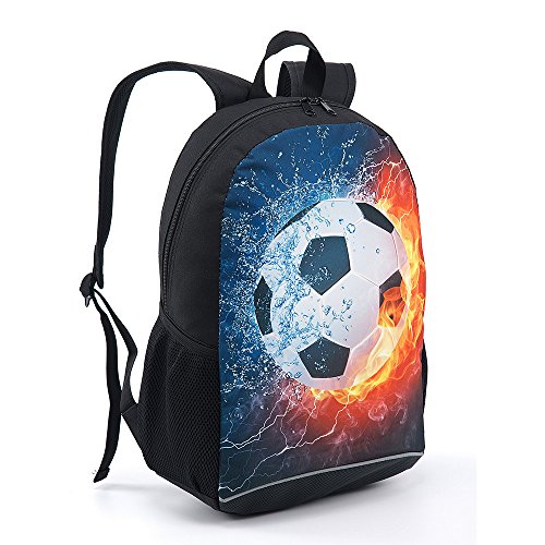 CAIWEI Mochila Escolar de 17 Pulgadas para Estudiantes (Gray)