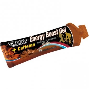 Caja 24 x 42g Energy Boost Gel + Cafeína Cola Victory Endurance