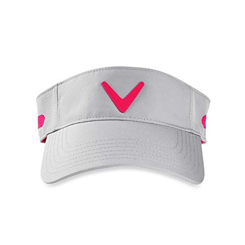 Callaway Golf Opti Vent 2020 Gorra Unisex-Adult, Plata/Rosa, Talla única