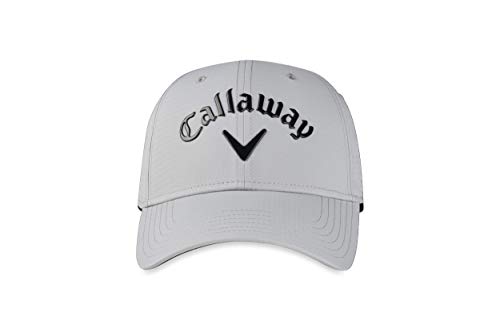 Callaway Liquid Metal 2020 Gorra Golf Unisex-Adult, Plata / Negro, Talla única