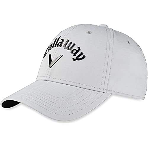 Callaway Liquid Metal 2020 Gorra Golf Unisex-Adult, Plata / Negro, Talla única