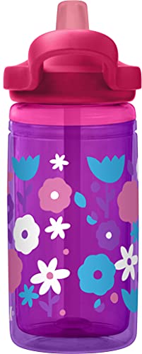 Camelbak Botellas aisladas para niños Eddy, Flower Power, 0.4 litros/14 onzas