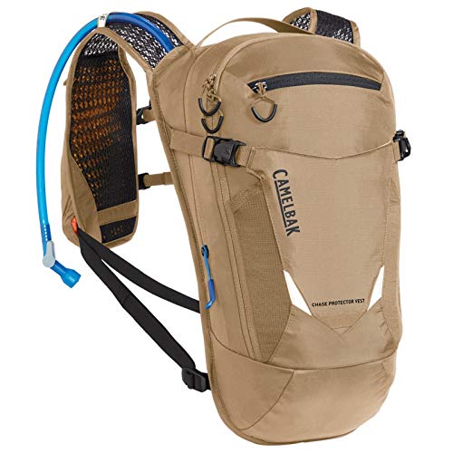 CamelBak Chaleco protector unisex, Unisex adulto, Chaqueta, 07390974, Kelp/naranja, talla única