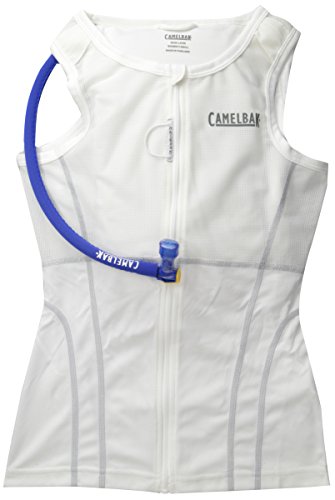 CAMELBAK Vest - Bolsa de Chaleco de Senderismo para Mujer, tamaño L, Color Blanco