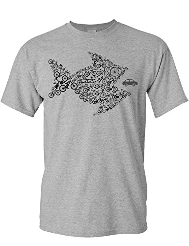 Camiseta de Bicileta: Bikes of The World Organize ! - Regalo para Ciclistas Bici BTT MTB BMX Mountain-Bike Downhill Regalos Deporte Outdoor - Ciclista - Retro - Fixie-Bike Shirt (XL)