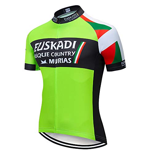 Camiseta de Ciclismo Hombre Equipos Maillot para MTB Respirable
