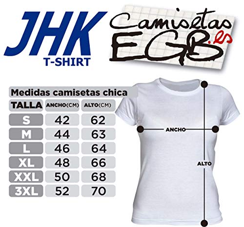 Camiseta Naranjito Chica EGB ochenteras 80´s Retro (M, Morado)