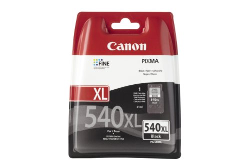 Canon PG-540XL Cartucho de tinta original Negro XL + CL-541 Cartucho de tinta original Tricolor para Impresora de Inyeccion de tinta Pixma