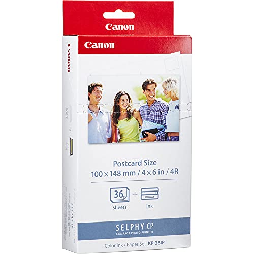 Canon Selphy CP 510 - Original Canon 7737A001 / KP-36IP - Cartouche d'encre Couleur + 36 feuilles 100x148mm -