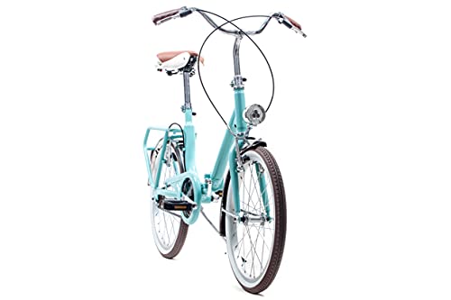 CAPRI Bambina Bicicleta, Adultos Unisex, Aquamarina, Mediano