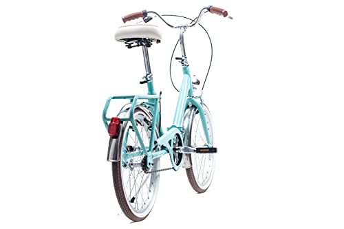 CAPRI Bambina Bicicleta, Adultos Unisex, Aquamarina, Mediano