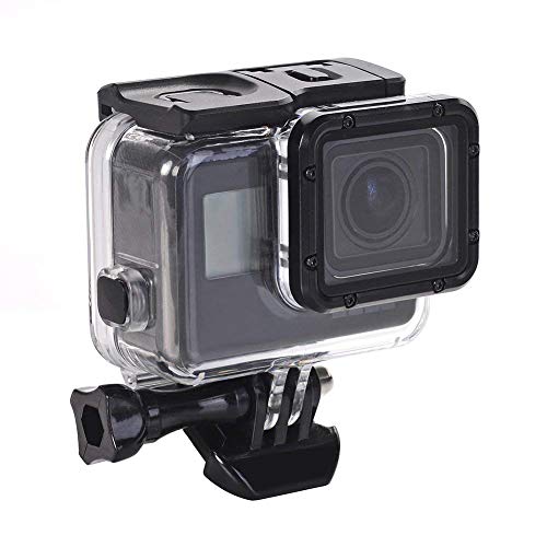 Carcasa impermeable para Gopro Hero7 Silver Hero7 Blanco, con insertos antiniebla Accesorios adecuados para fotografía de buceo subacuático 45 m