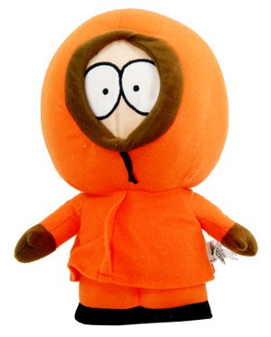 Cartoon Network South Park - Peluche de Kenny de 10 pulgadas de altura