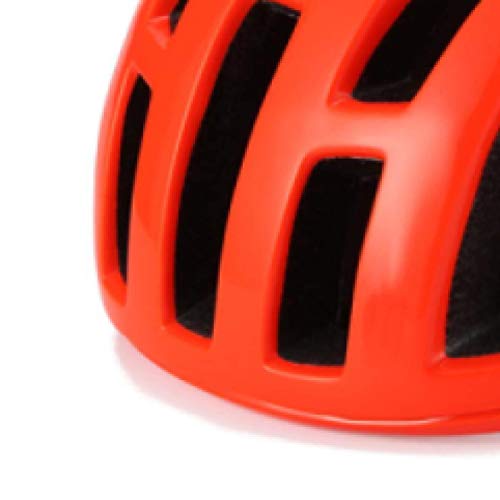 Casco Bicicleta Casco Hombres Mate neumática día de Carrera Casco Profesional MTB Casco Racing Ultralight Ciclismo con Seguridad Cap Helmets Orange