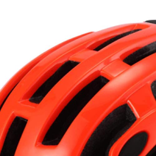 Casco Bicicleta Casco Hombres Mate neumática día de Carrera Casco Profesional MTB Casco Racing Ultralight Ciclismo con Seguridad Cap Helmets Orange