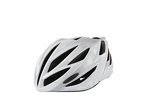 Casco de carretera MET Forte blanco Contorno de la cabeza 60-62 cm 2016