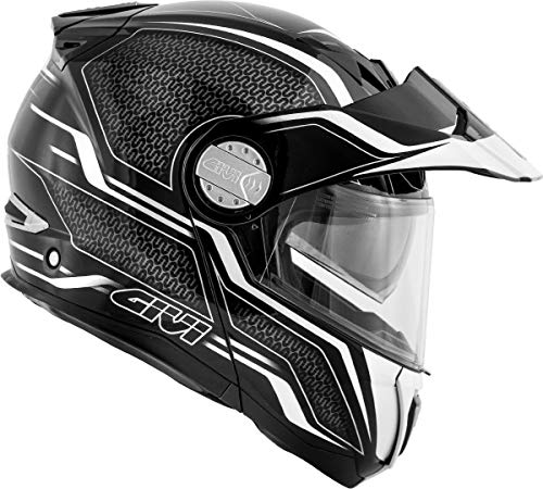 Casco Hombre Dual Sport Canyon Moto Givi Helmet Flip-up Talla Xl HX33FLYBW61