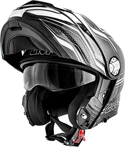 Casco Hombre Dual Sport Canyon Moto Givi Helmet Flip-up Talla Xl HX33FLYBW61