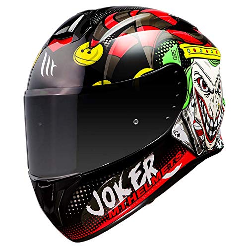 CASCO MT TARGO JOKER A1 NEGRO BRILLO (M)