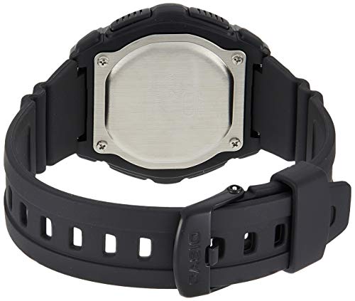 CASIO 19043 HDD-600-1AV - Reloj Caballero Digital Caucho dial Gris