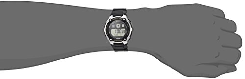 Casio Ae-2000w-9av Reloj Digital para Hombre Colección Youth Caja De Resina Esfera Color Gris