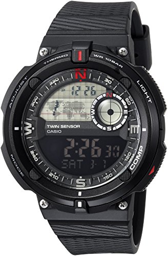 Casio De los hombres Watch Outgear Twin Sensor Reloj SGW-600H-1B