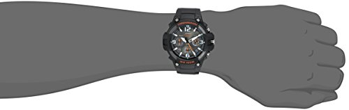 Casio MCW-100H-1AVCF - Reloj muy resistente con correa de silicona para hombre, color negro